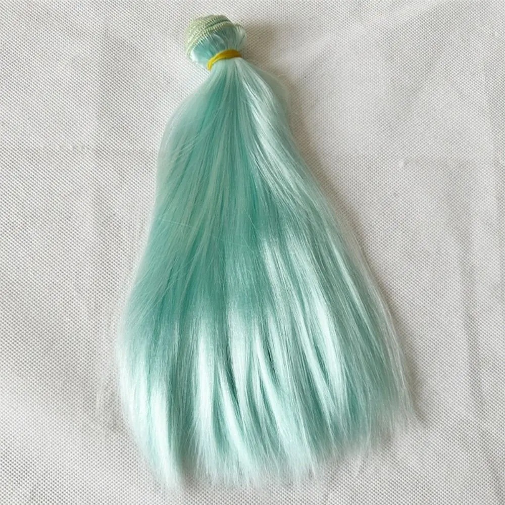 Wig Long Straight Hair Wig Soft Hair High Quality Straight Wig 25cm Milk Soft Silk Synthetic Hair Wig For 1/3 1/4 1/6