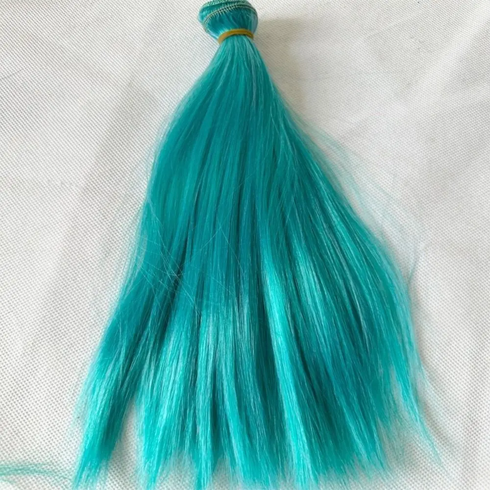Wig Long Straight Hair Wig Soft Hair High Quality Straight Wig 25cm Milk Soft Silk Synthetic Hair Wig For 1/3 1/4 1/6