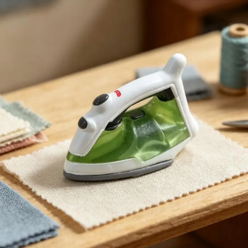 [New]1/12 Dollhouse Miniature Accessories Mini Steam Iron Model Toys For Doll House Decoration Dwelling Model Ornaments
