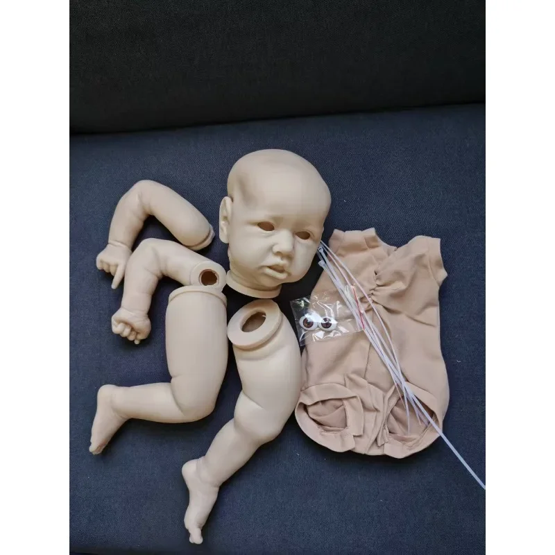 22 Inch Saskia Reborn Doll Kit, Unfinished Unpainted Blank DIY Doll Accessories