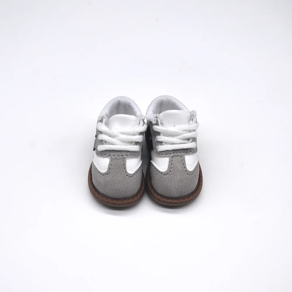 5cm mini Toys Doll Shoes Fits 28-30cm 1/6 BJD YOSD MYOU Stylish Colour Block Casual Shoes Candy-Colored