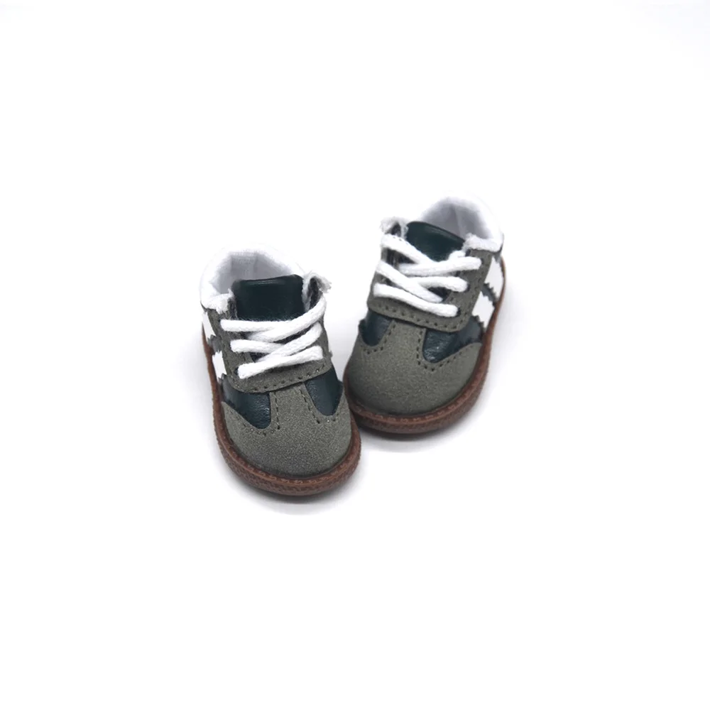 5cm mini Toys Doll Shoes Fits 28-30cm 1/6 BJD YOSD MYOU Stylish Colour Block Casual Shoes Candy-Colored