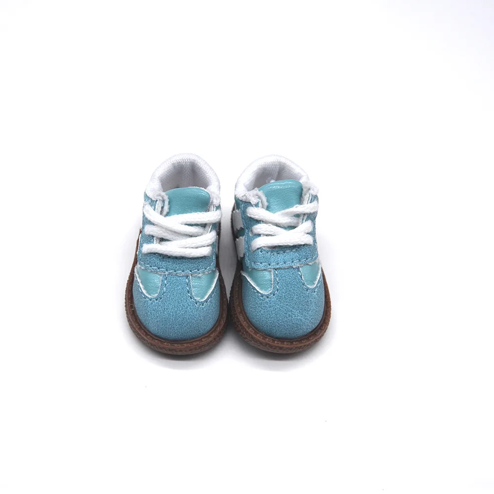5cm mini Toys Doll Shoes Fits 28-30cm 1/6 BJD YOSD MYOU Stylish Colour Block Casual Shoes Candy-Colored