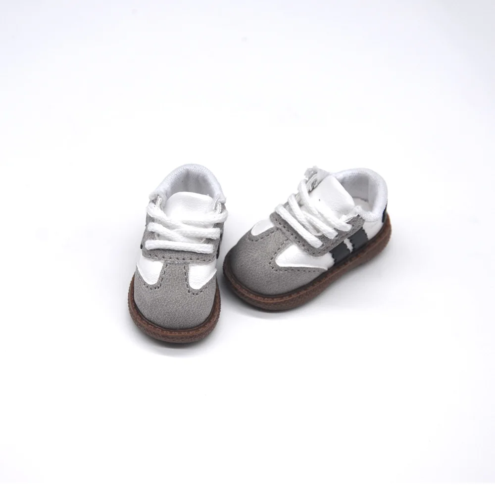 5cm mini Toys Doll Shoes Fits 28-30cm 1/6 BJD YOSD MYOU Stylish Colour Block Casual Shoes Candy-Colored