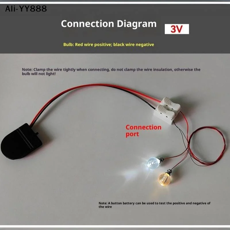 【A】5pcs 3V Miniature Led Lamp Model Lights For 1/87 1/100 1/150 Diy Model Making/Dollhouse Decor/Dioramas Supply/Micro Landscape