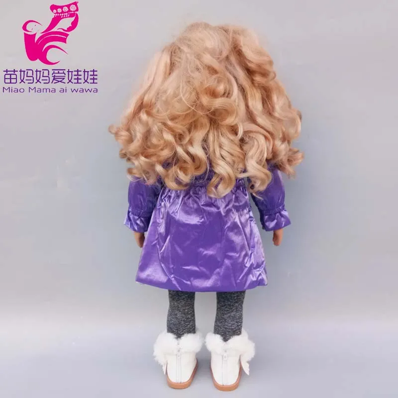 43cm New Born Baby Doll Clothes Hoody Coat for 18 Inch American OG Girl Doll Jacket Children Toys Outfits