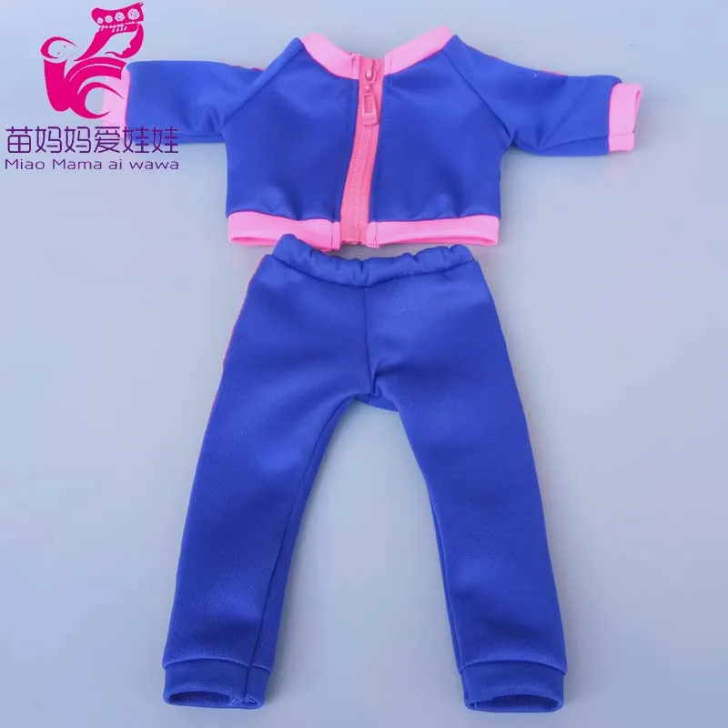 43cm New Born Baby Doll Clothes Hoody Coat for 18 Inch American OG Girl Doll Jacket Children Toys Outfits