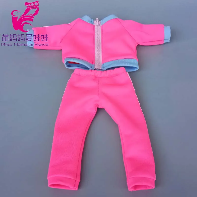 43cm New Born Baby Doll Clothes Hoody Coat for 18 Inch American OG Girl Doll Jacket Children Toys Outfits