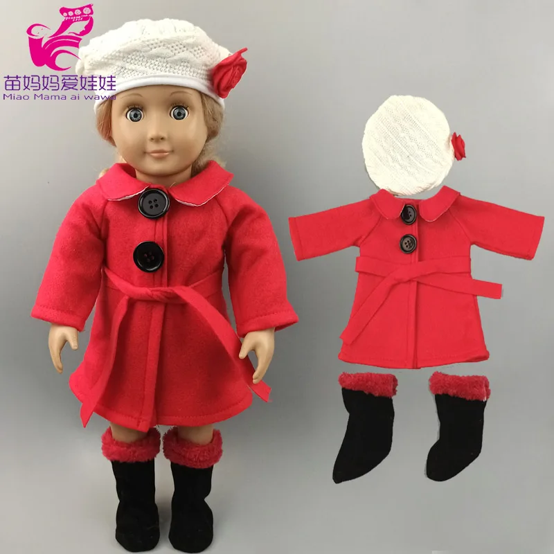 43cm New Born Baby Doll Clothes Hoody Coat for 18 Inch American OG Girl Doll Jacket Children Toys Outfits