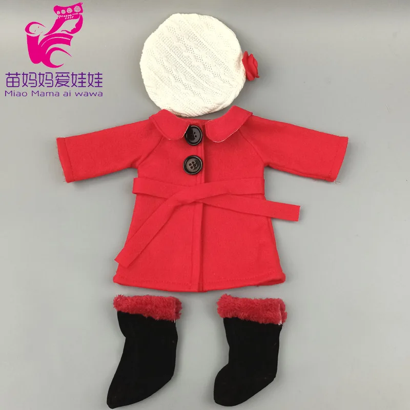 43cm New Born Baby Doll Clothes Hoody Coat for 18 Inch American OG Girl Doll Jacket Children Toys Outfits