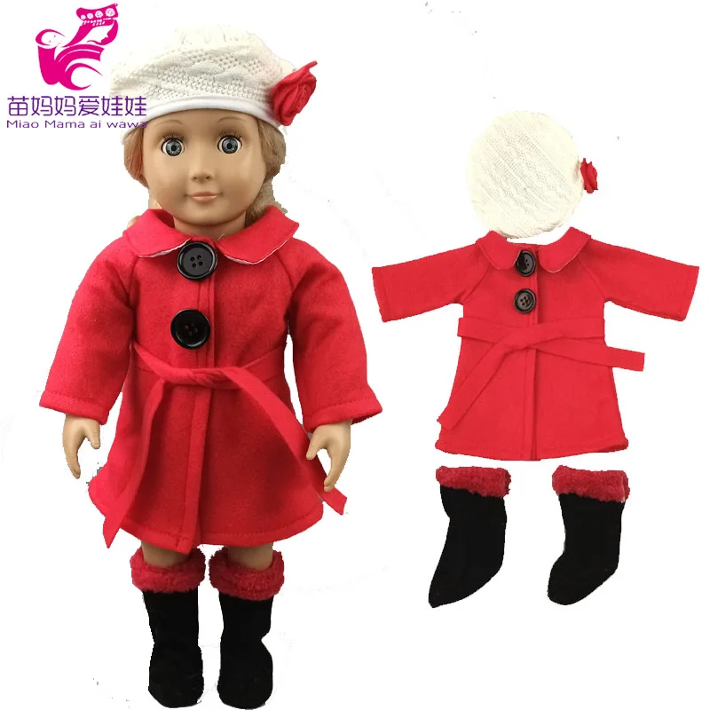 43cm New Born Baby Doll Clothes Hoody Coat for 18 Inch American OG Girl Doll Jacket Children Toys Outfits