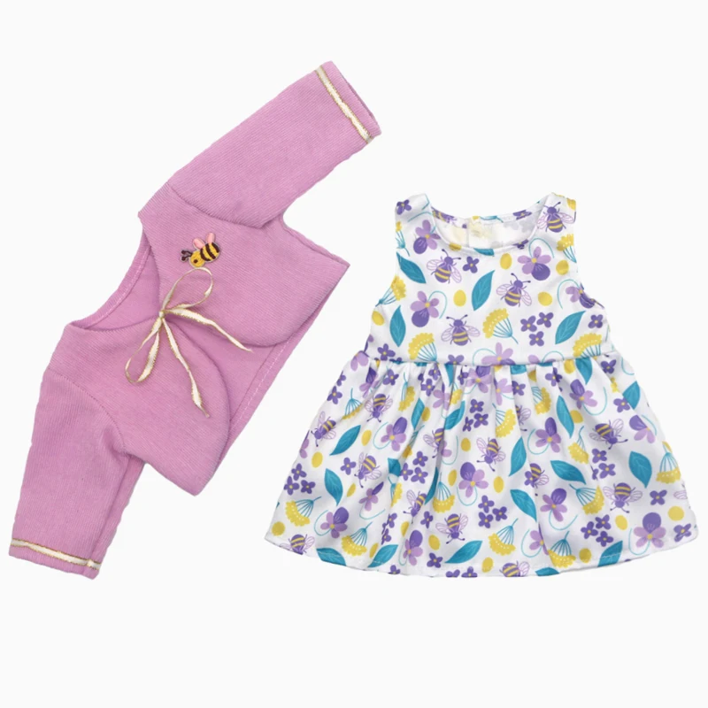 43cm New Born Baby Doll Clothes Hoody Coat for 18 Inch American OG Girl Doll Jacket Children Toys Outfits