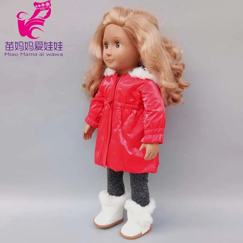 43cm New Born Baby Doll Clothes Hoody Coat for 18 Inch American OG Girl Doll Jacket Children Toys Outfits