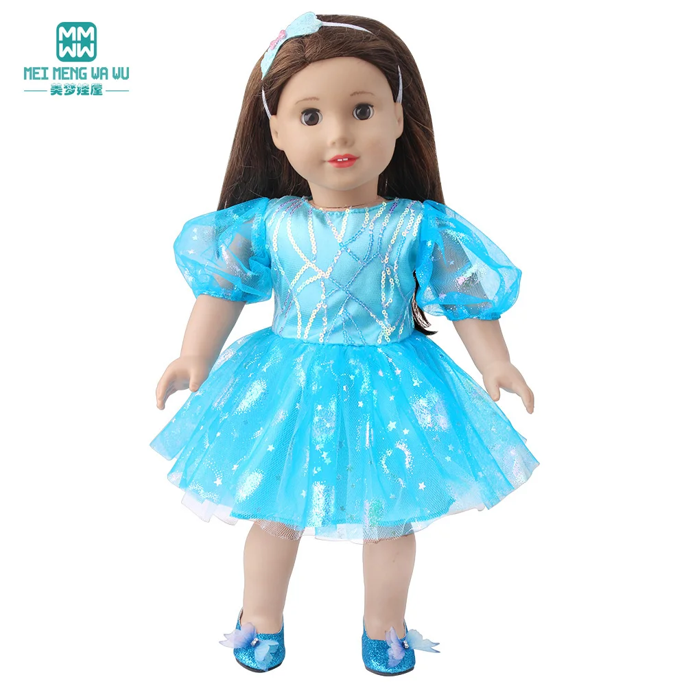 Clothes for Doll for 43cm New Born Doll Accessories Dresses Cloaks Boots Shoes