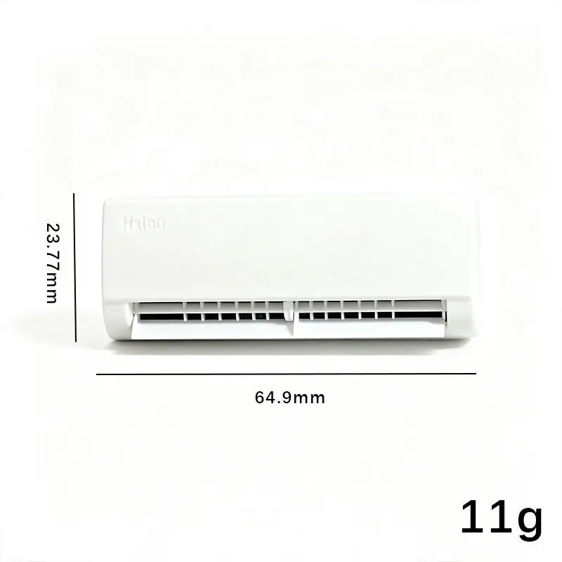 Miniature Wall Mounted Air Conditioner Ornament Dollhouse Furniture Home Model Decor Dollhouse Sand Table Photography Props