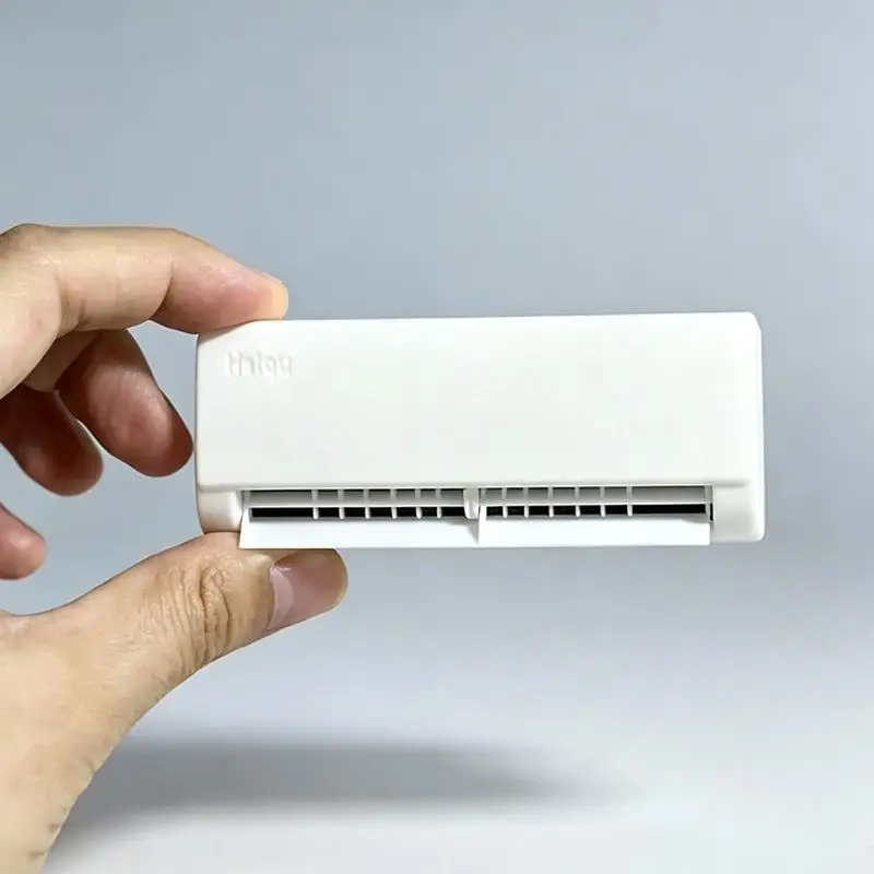 Miniature Wall Mounted Air Conditioner Ornament Dollhouse Furniture Home Model Decor Dollhouse Sand Table Photography Props