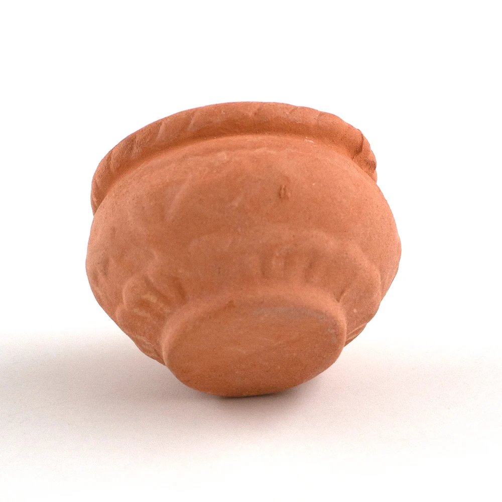 1Pcs 1/12 Dollhouse Miniature Accessories Mini Ceramic Flowerpot Simulation Furniture Vase for Doll House Decoration