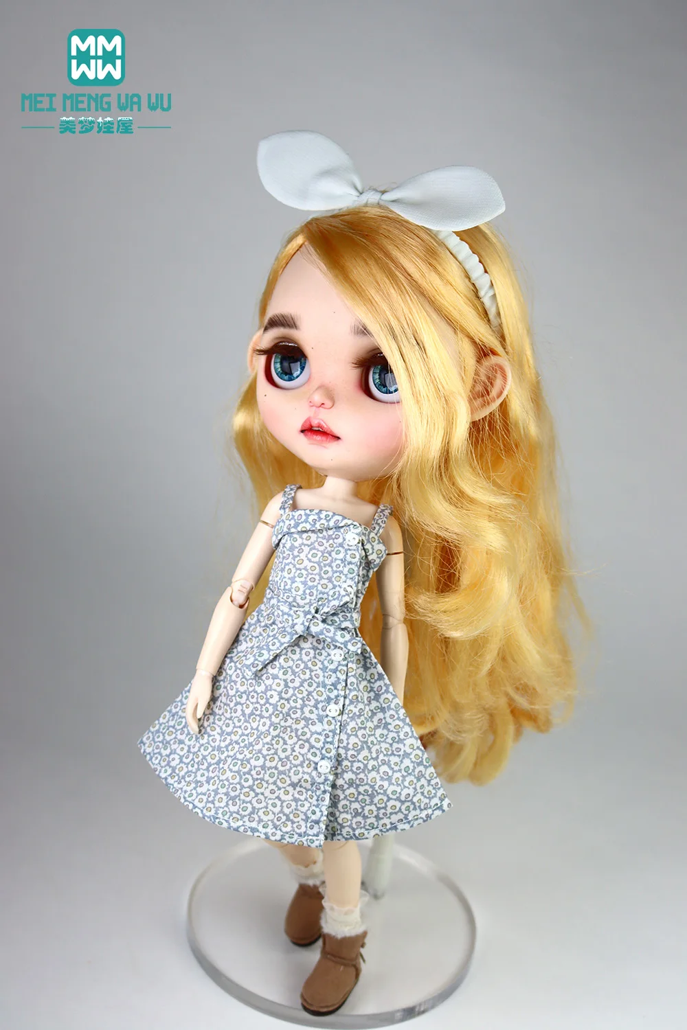 1pcs Blyth Doll Clothes Retro Dress, Plaid Skirt, Striped Lace Skirt for Blyth Azone OB23 OB24 1/6 Doll Accessories