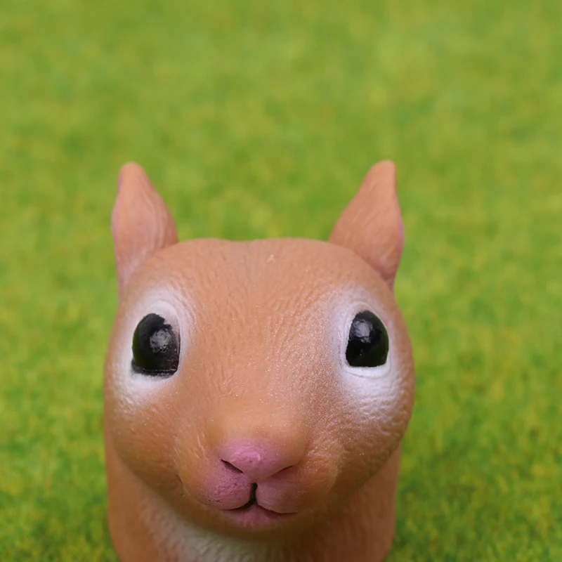 (HB05)Squirrel Finger Hand Puppet Novelty Toys For Kids Birthday Party Cosplay Plaything Gift