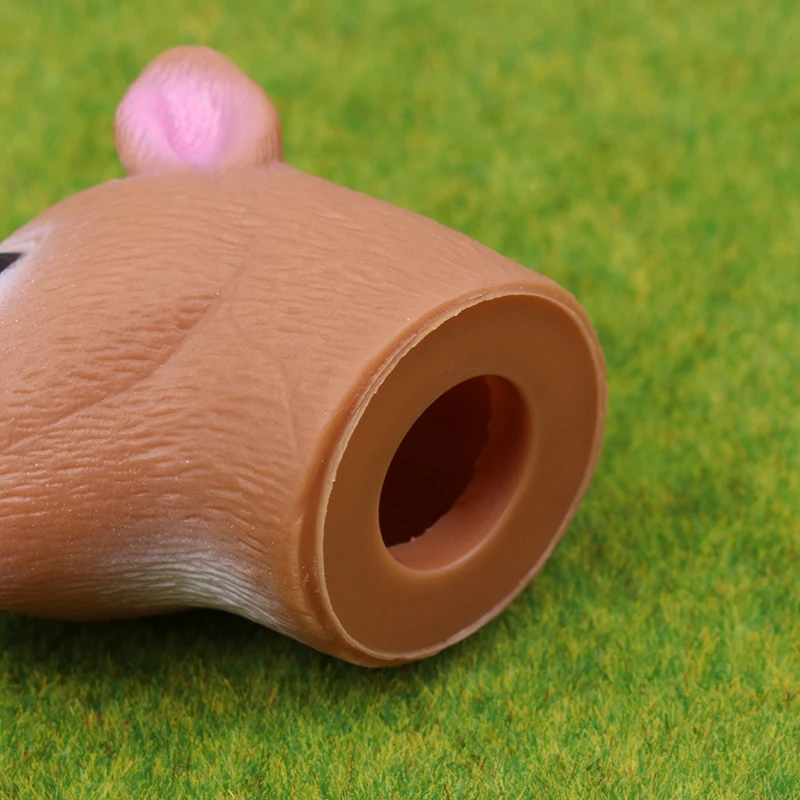 (HB05)Squirrel Finger Hand Puppet Novelty Toys For Kids Birthday Party Cosplay Plaything Gift
