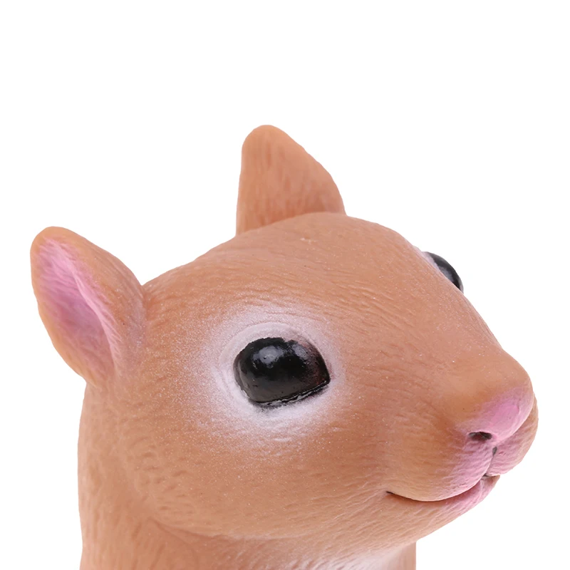 (HB05)Squirrel Finger Hand Puppet Novelty Toys For Kids Birthday Party Cosplay Plaything Gift