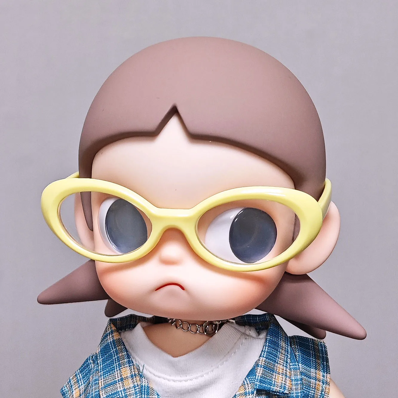 (Only Glasses) Fashion Doll Eyewear Fit ZSIGA Yearning Place Gaga Sister Movable Figure BJD Doll Costume Decor Accessories