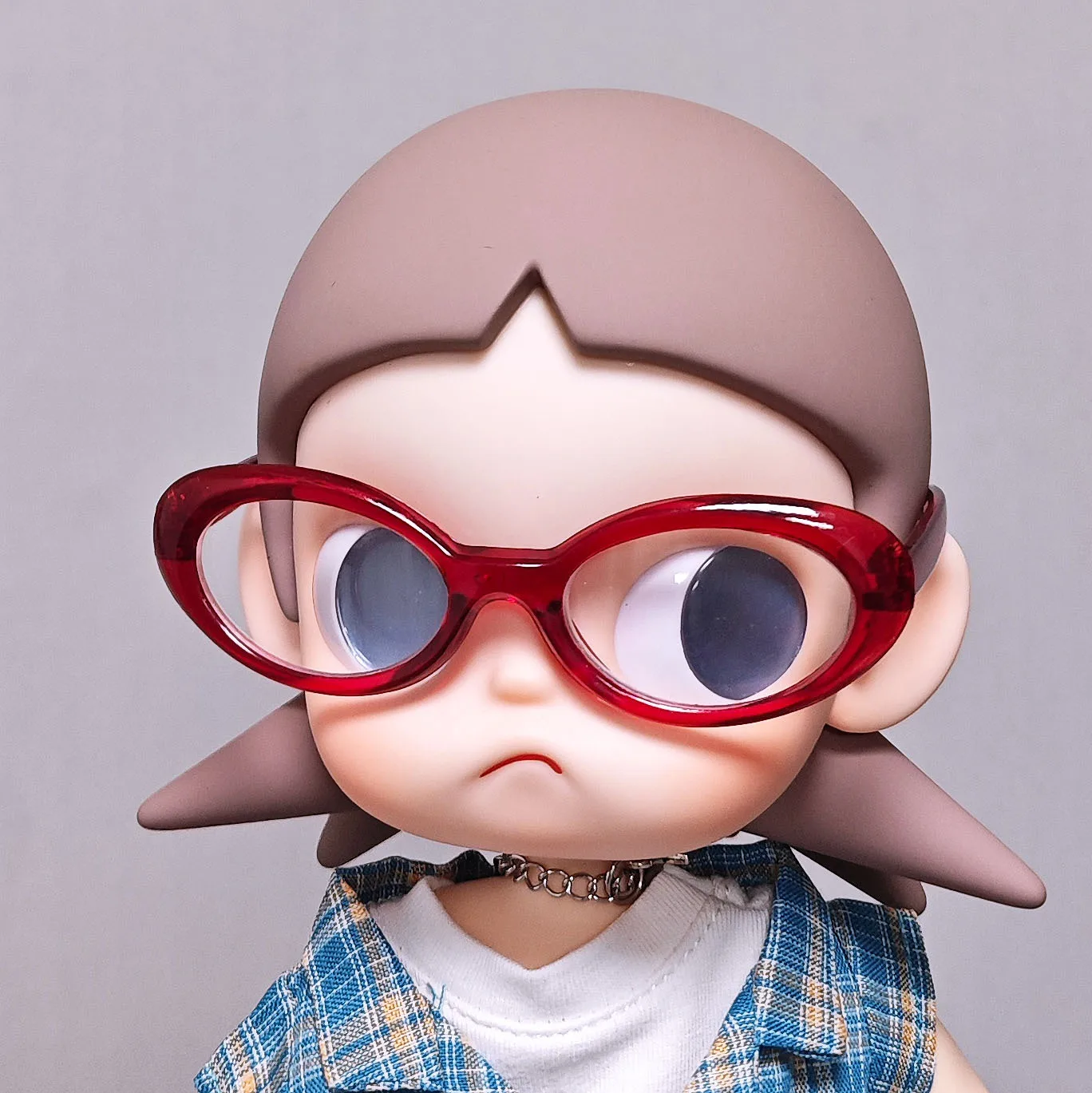 (Only Glasses) Fashion Doll Eyewear Fit ZSIGA Yearning Place Gaga Sister Movable Figure BJD Doll Costume Decor Accessories