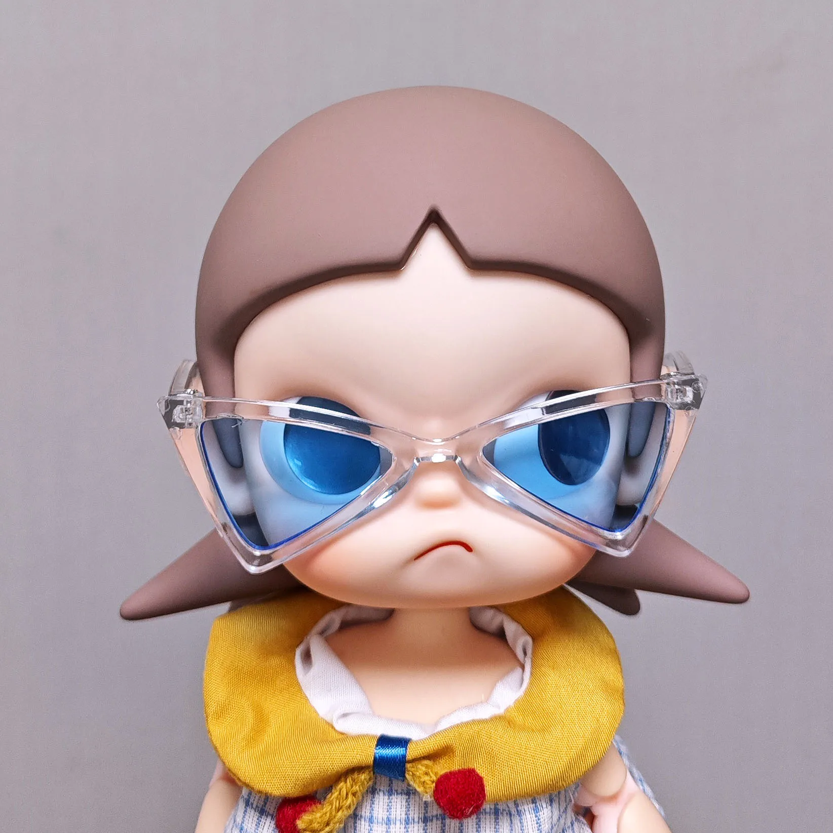 (Only Glasses) Fashion Doll Eyewear Fit ZSIGA Yearning Place Gaga Sister Movable Figure BJD Doll Costume Decor Accessories