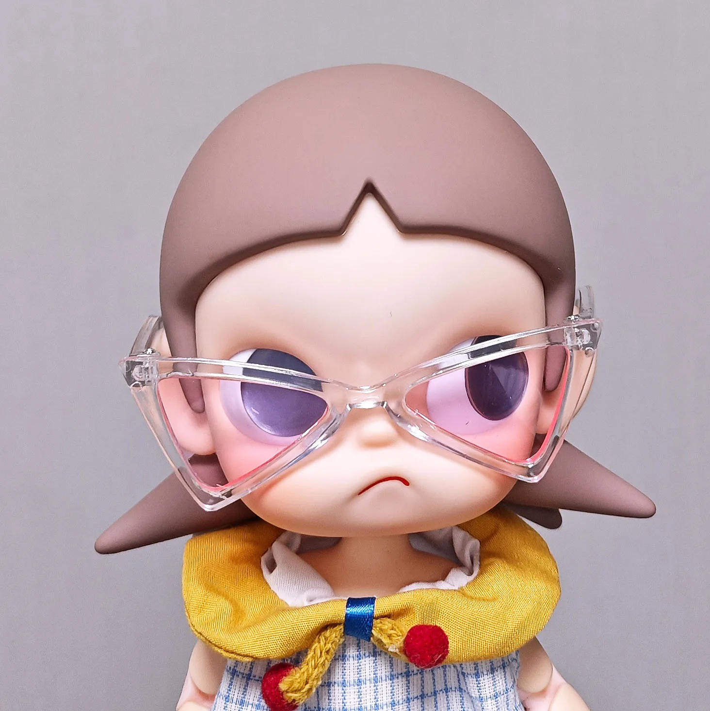 (Only Glasses) Fashion Doll Eyewear Fit ZSIGA Yearning Place Gaga Sister Movable Figure BJD Doll Costume Decor Accessories
