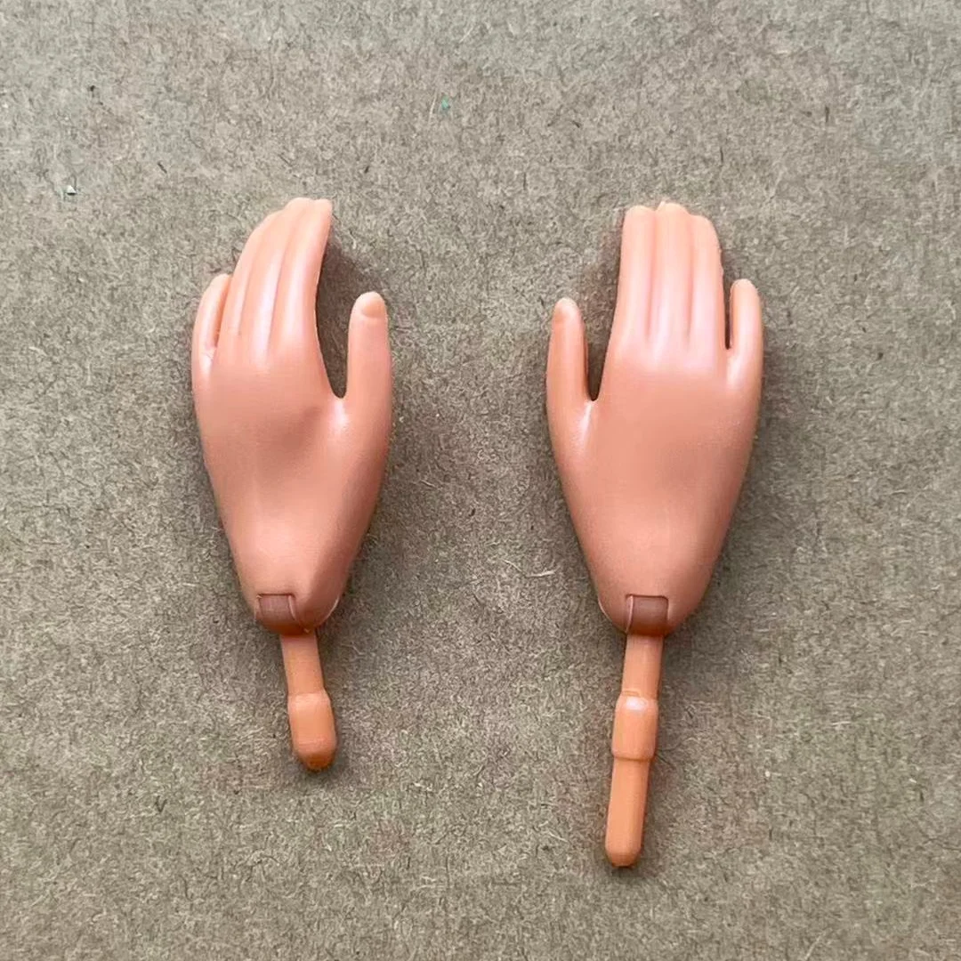 Dancing Girl Replacements Hands Brown Beige White Skin Bratss Doll Parts 1/6 Doll Accessories