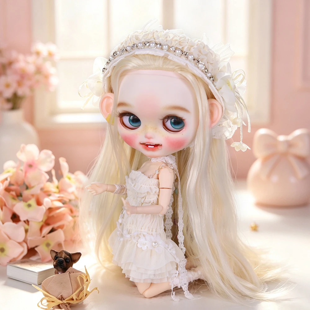 ICY DBS Blyth 1/6 High-Quality Outfit Set with Headpiece and Hat Anime-Style Doll Toy Gift