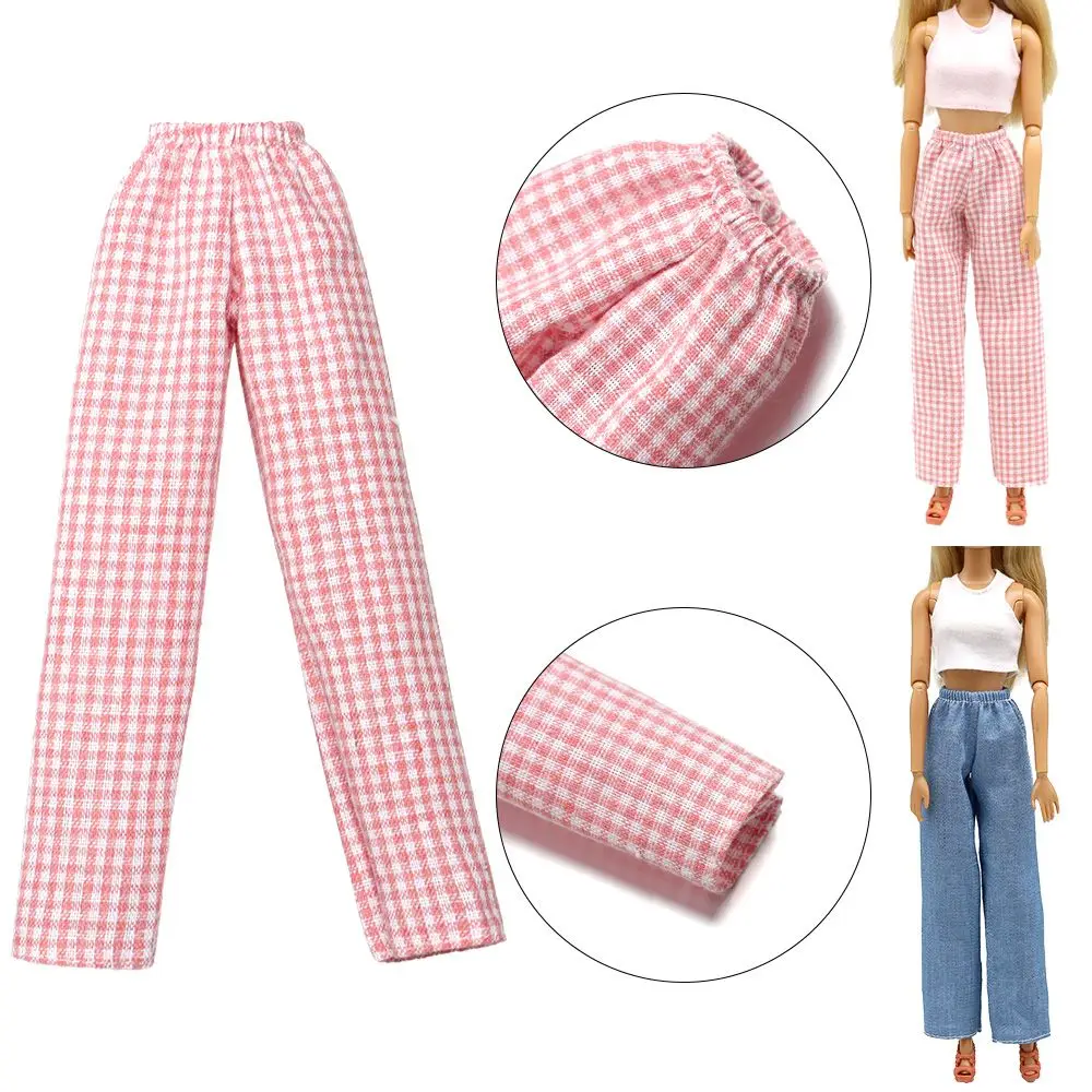 Suitable for 29cm Sleeveless Wear Accessories T-shirt Denim Casual Pants  Clothes
