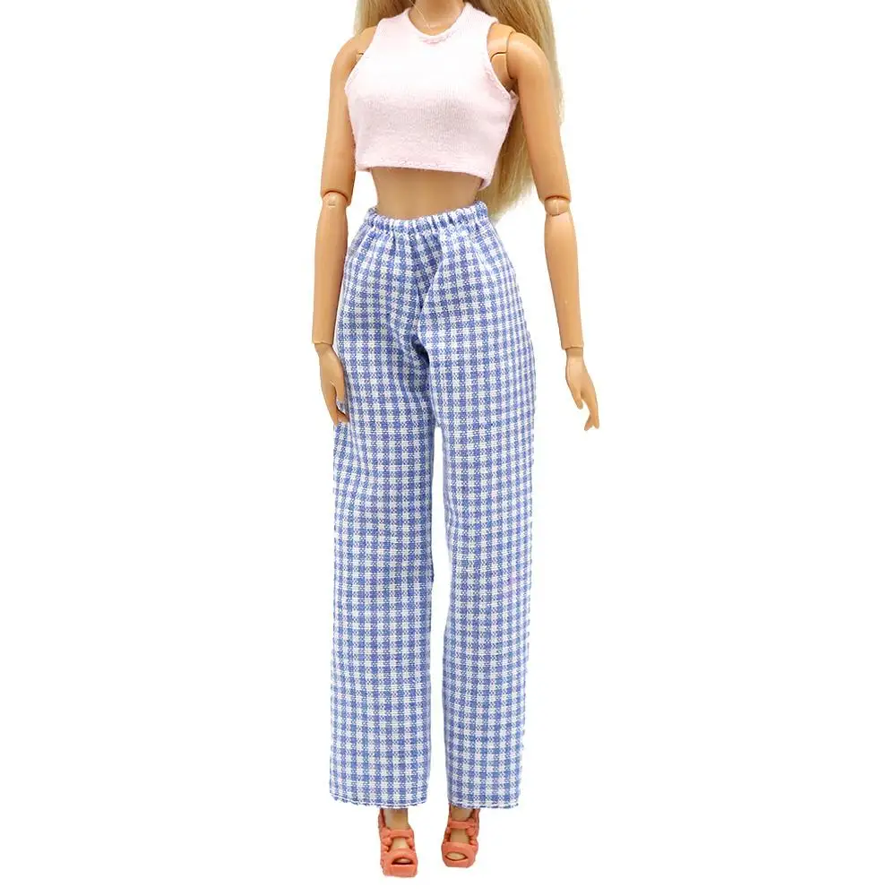Suitable for 29cm Sleeveless Wear Accessories T-shirt Denim Casual Pants  Clothes