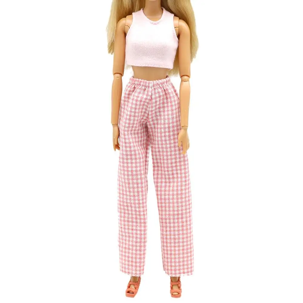 Suitable for 29cm Sleeveless Wear Accessories T-shirt Denim Casual Pants  Clothes