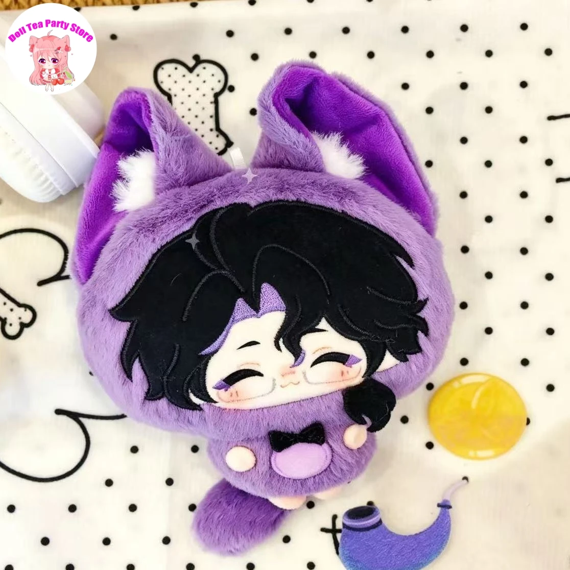 Anime Genshin Impact Pantalone Regrator Animal Body Cotton Doll Plush Stuffed Toys Kawaii Plushie Pendant Mascot Gift