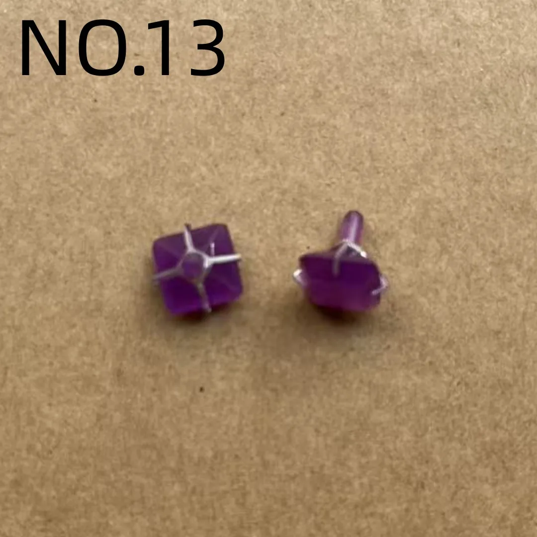 Rainbow Fashion Sister 1/6 Doll Earrings Colorful Personality Decor Accessories for Doll Decorations