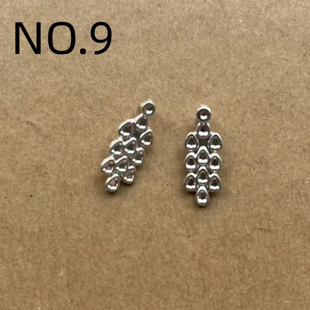 Rainbow Fashion Sister 1/6 Doll Earrings Colorful Personality Decor Accessories for Doll Decorations