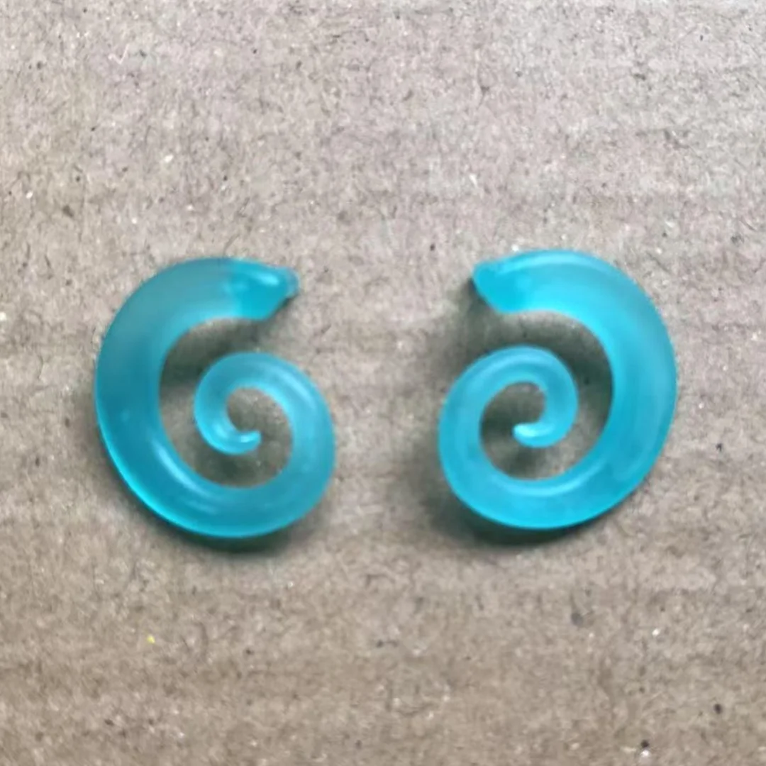Rainbow Fashion Sister 1/6 Doll Earrings Colorful Personality Decor Accessories for Doll Decorations