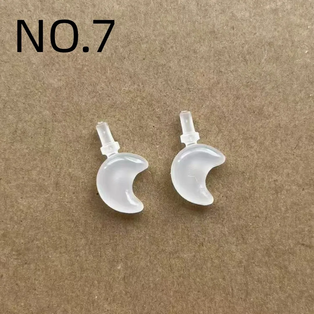 Rainbow Fashion Sister 1/6 Doll Earrings Colorful Personality Decor Accessories for Doll Decorations