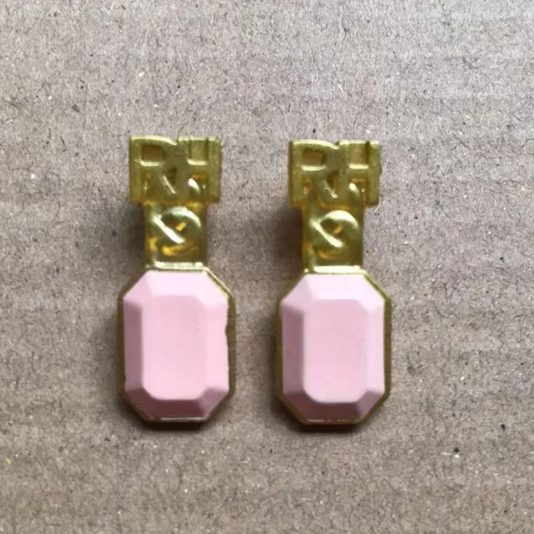 Rainbow Fashion Sister 1/6 Doll Earrings Colorful Personality Decor Accessories for Doll Decorations