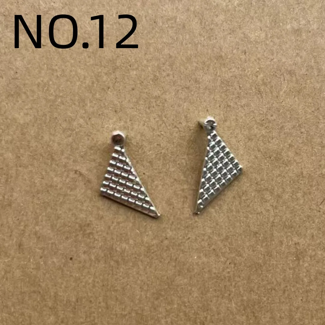 Rainbow Fashion Sister 1/6 Doll Earrings Colorful Personality Decor Accessories for Doll Decorations