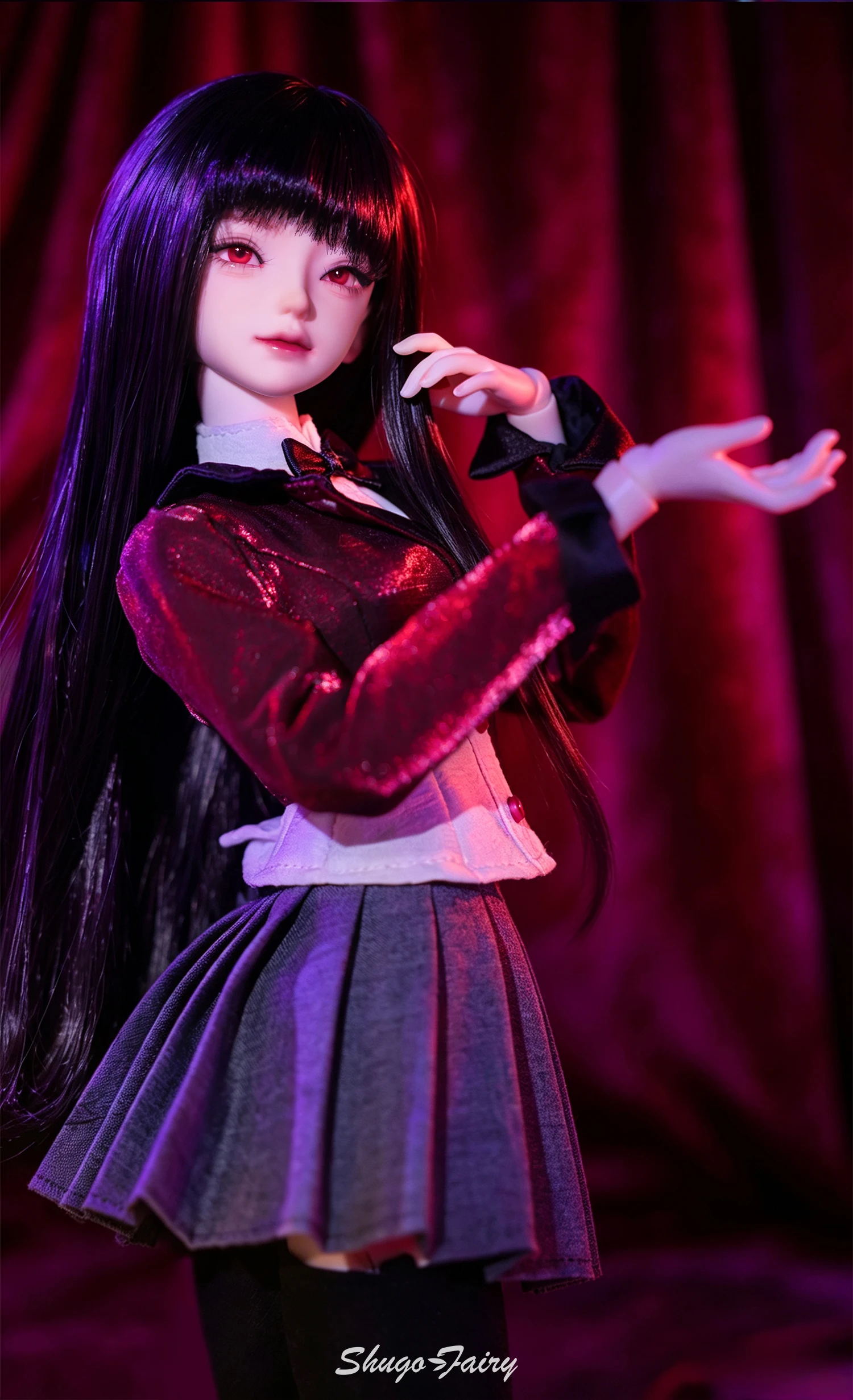 XANA I 1/4 FC Ball Jointed Doll Full Set Anime Resin BJD Doll Gambling Poker ThemeCollectible Customizable Articulated Doll Gift