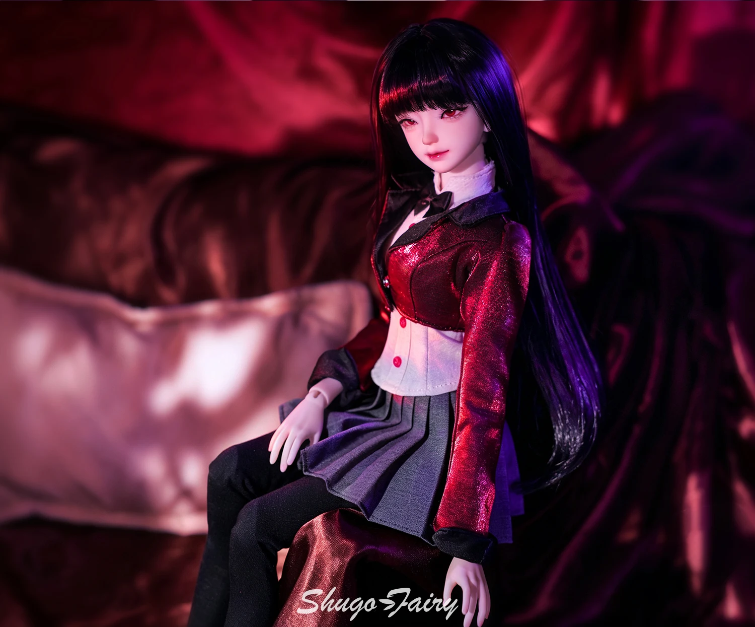 XANA I 1/4 FC Ball Jointed Doll Full Set Anime Resin BJD Doll Gambling Poker ThemeCollectible Customizable Articulated Doll Gift