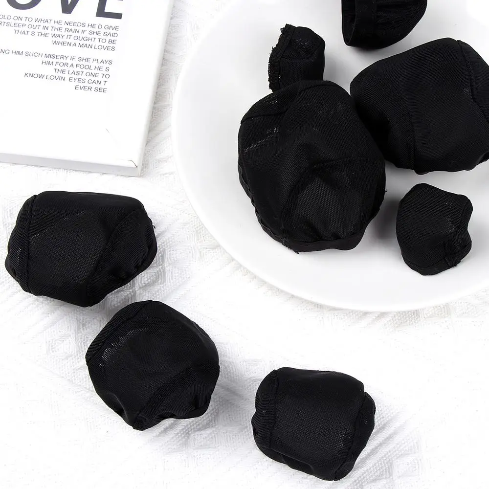 Black/Beige Color Wig 1/3 1/4 1/6 Hairnet Net Head Headgear Fixed Hair Non-slip Hat Cap