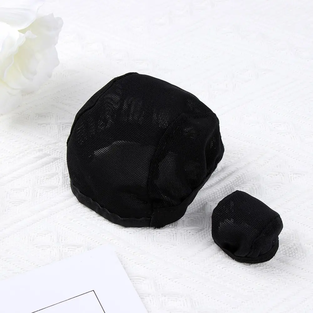 Black/Beige Color Wig 1/3 1/4 1/6 Hairnet Net Head Headgear Fixed Hair Non-slip Hat Cap