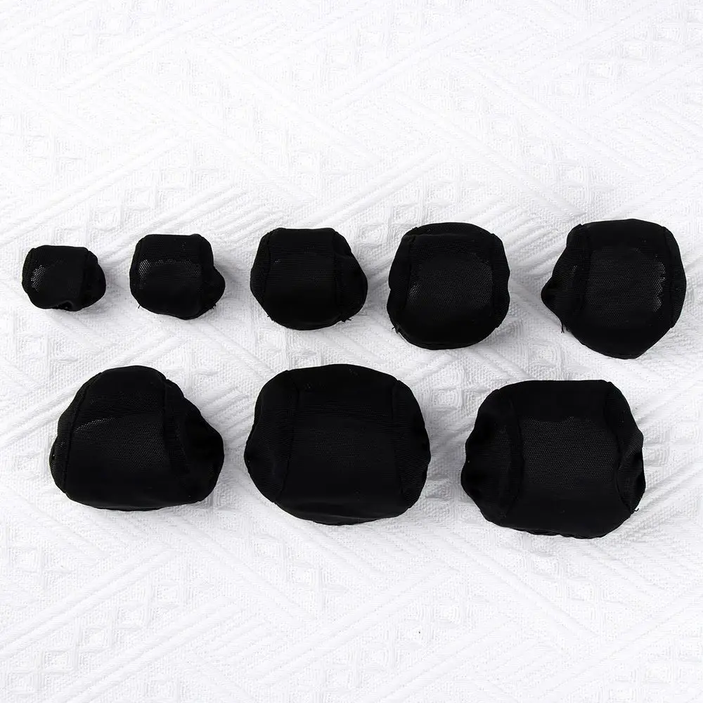 Black/Beige Color Wig 1/3 1/4 1/6 Hairnet Net Head Headgear Fixed Hair Non-slip Hat Cap