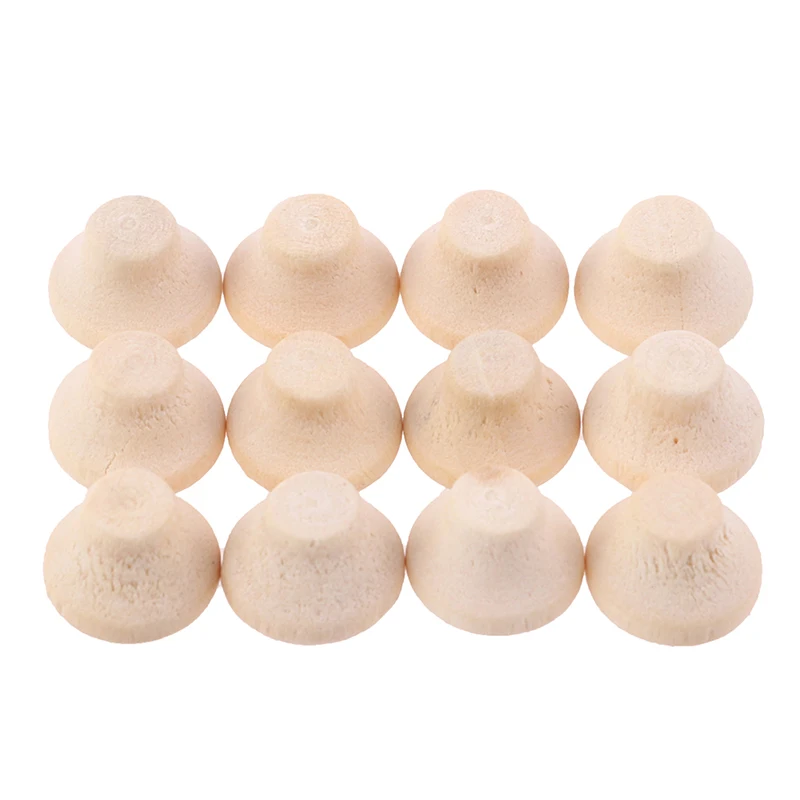 12pcs/lot 1:12 Dollhouse Miniature Wooden Sofa Feet Model Furniture Simulation Furniture Toys Accessories