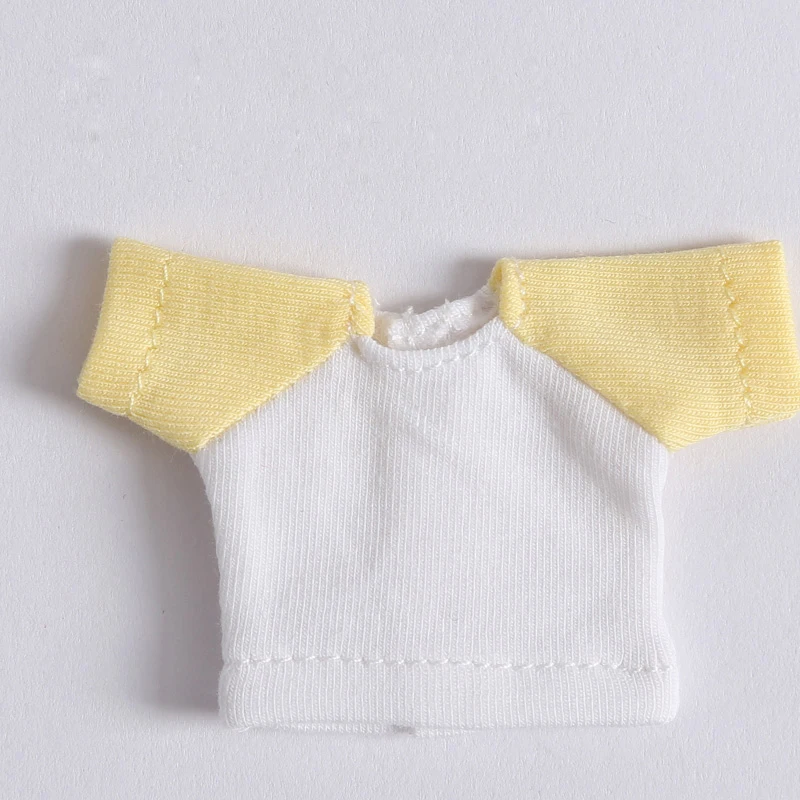 Ob11 clothes Leisure short-sleeved t-shirt for obitsu11,GCS ,YMY,P9,1/12 bjd Movable joints Dolls Accessories Toy