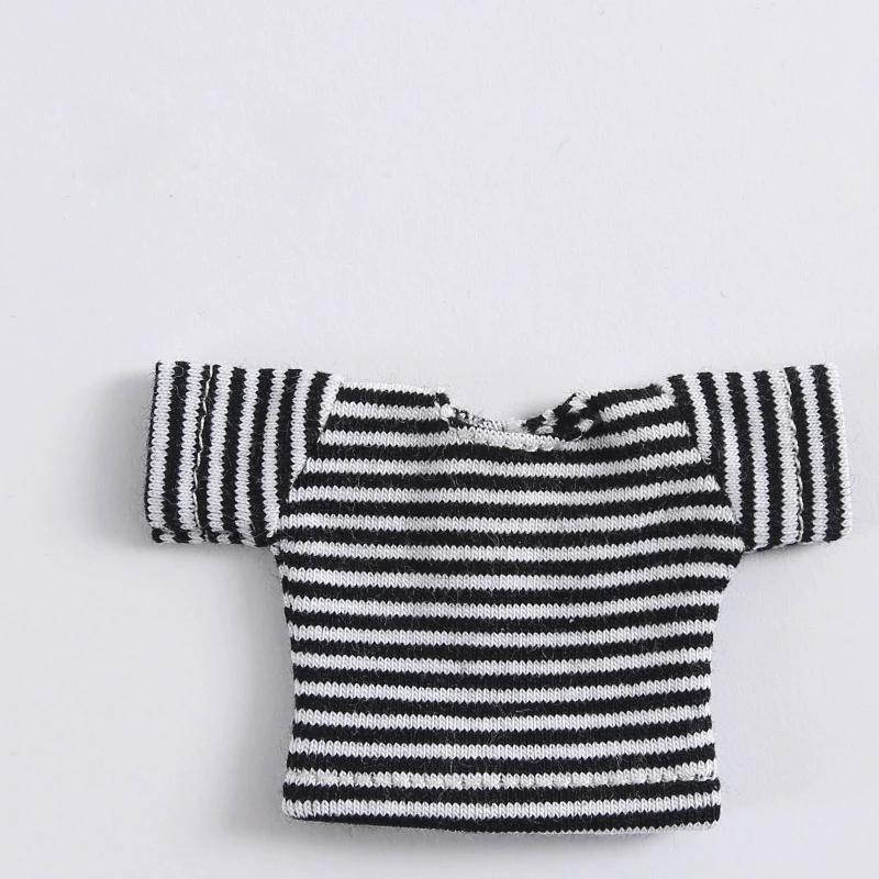 Ob11 clothes Leisure short-sleeved t-shirt for obitsu11,GCS ,YMY,P9,1/12 bjd Movable joints Dolls Accessories Toy