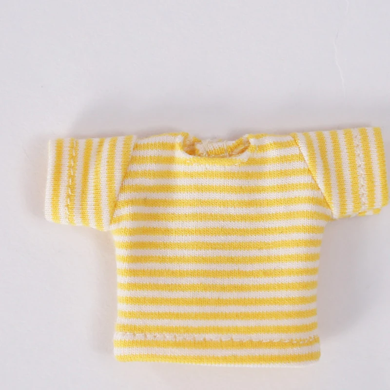 Ob11 clothes Leisure short-sleeved t-shirt for obitsu11,GCS ,YMY,P9,1/12 bjd Movable joints Dolls Accessories Toy